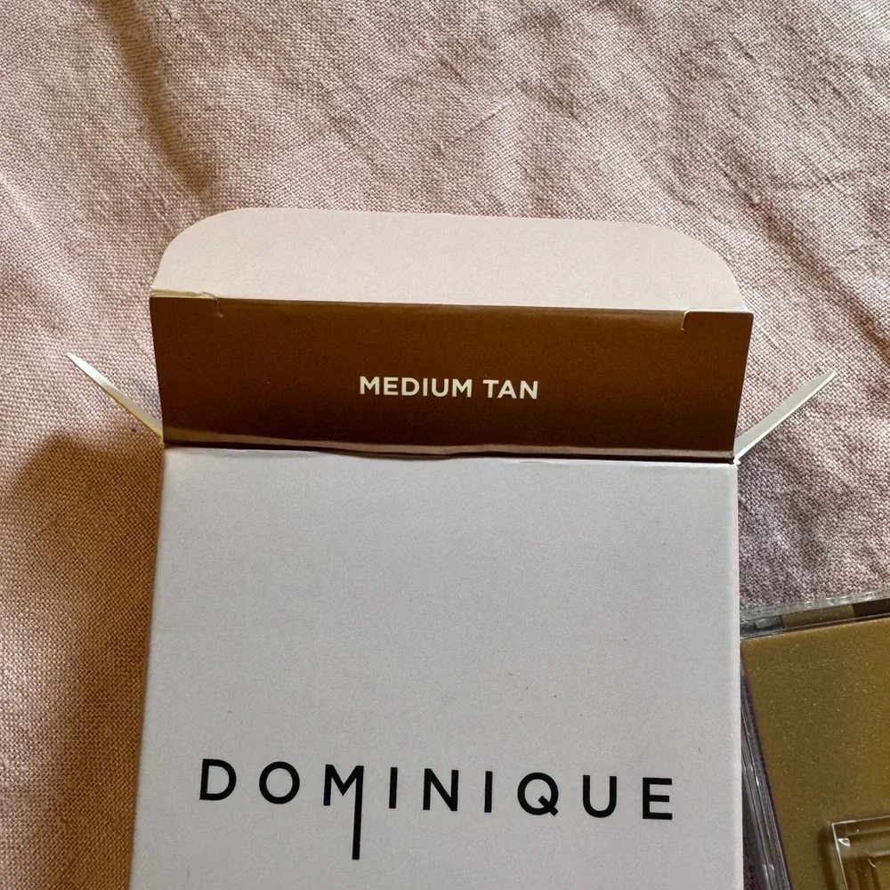 NIB Dominque Cosmetics silk tone Cream Bronzer med tan